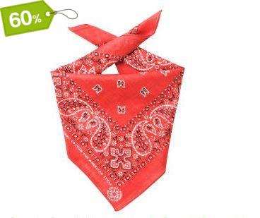 BANDANA SCARF, RED